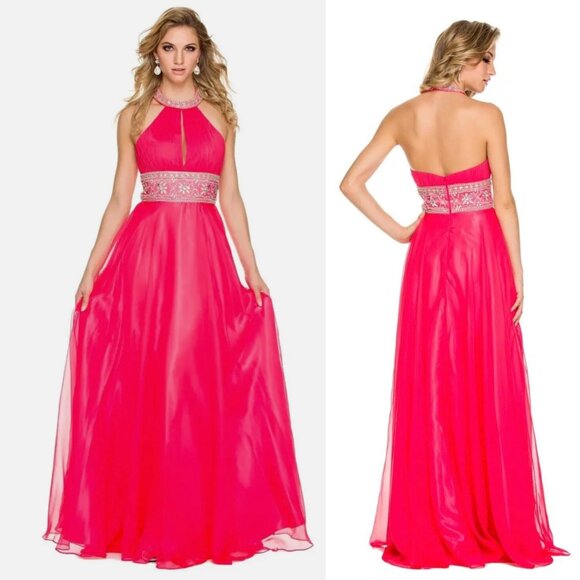 Captivating Chiffon Gown: Nox Anabel's Ethereal Enchantment for Unforgettable Occasions